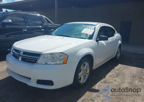 2014 Dodge Avenger Se z USA, uszkodzony, nr VIN 1C3CDZAG1EN219033